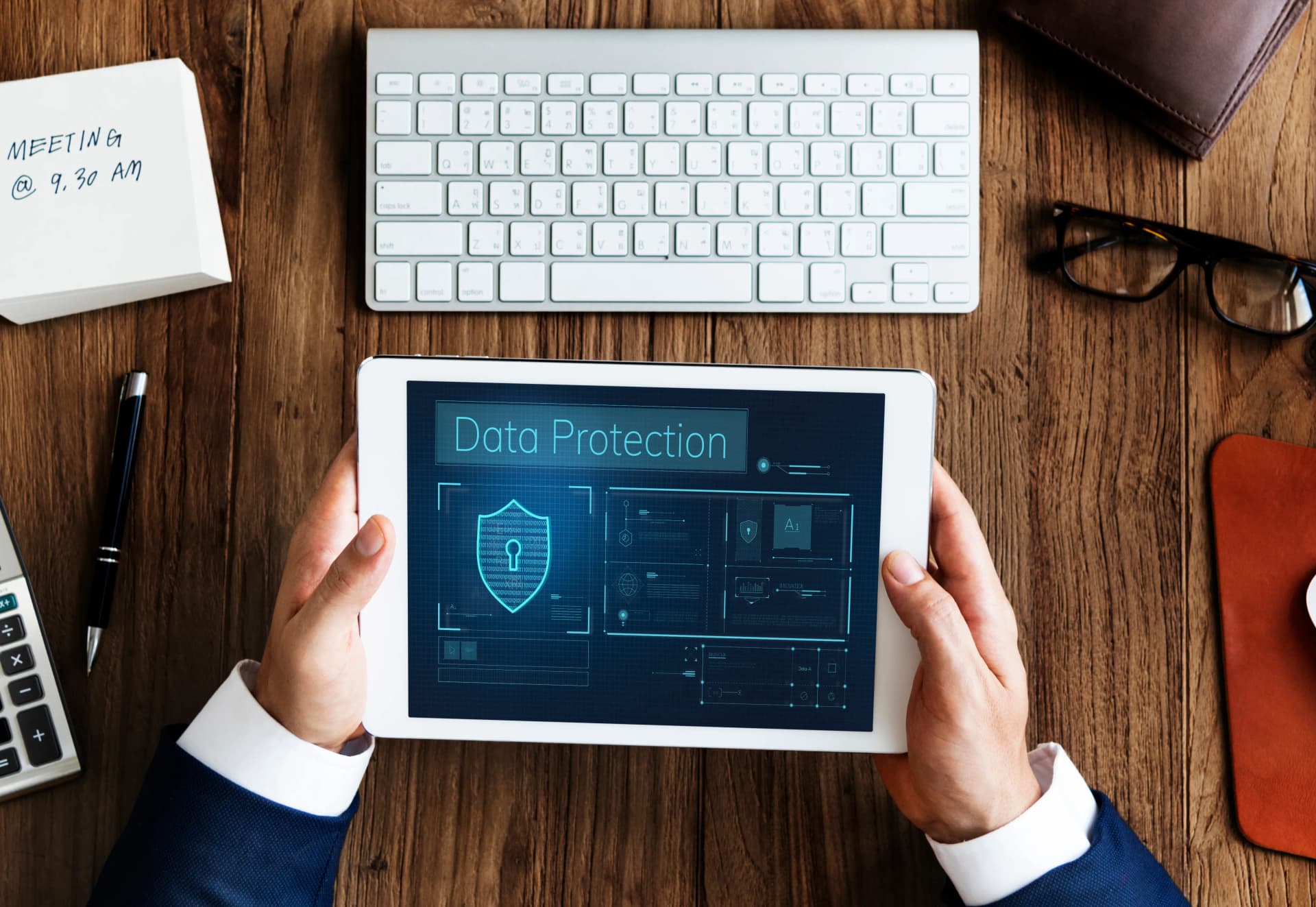 Cybersecurity professional monitoring network security